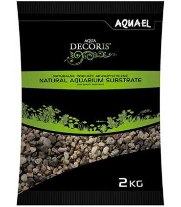 AQUAEL NATURAL MULTICOLORED GRAVEL 3/5MM - 10KG