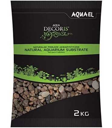 AQUAEL NATURAL MULTICOLORED GRAVA 5/10MM