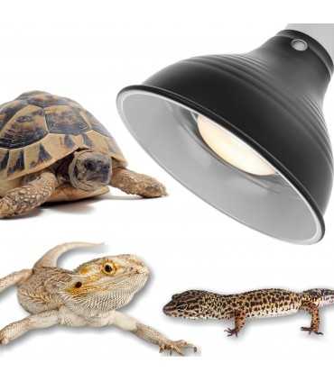 Resun Reptile Lámpara Negra GRANDE - lámpara para terrarios