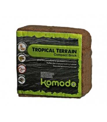 KOMODO TROPICAL TERRAIN BRICK M - SUSTRATO DE FIBRA DE COCO 4l