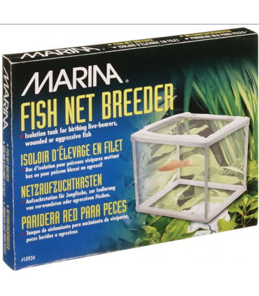 Paridera de malla fina para peces Marina
