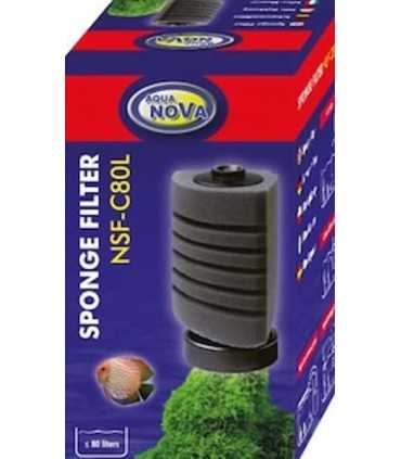 Filtro de esponja esquinero orgánico Aqua Nova Stand NSF-C80L