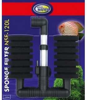Filtro de doble esponja Aqua Nova NSF-120L
