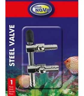 Distribuidor de aire bidireccional Aqua Nova de metal de 4/6 mm